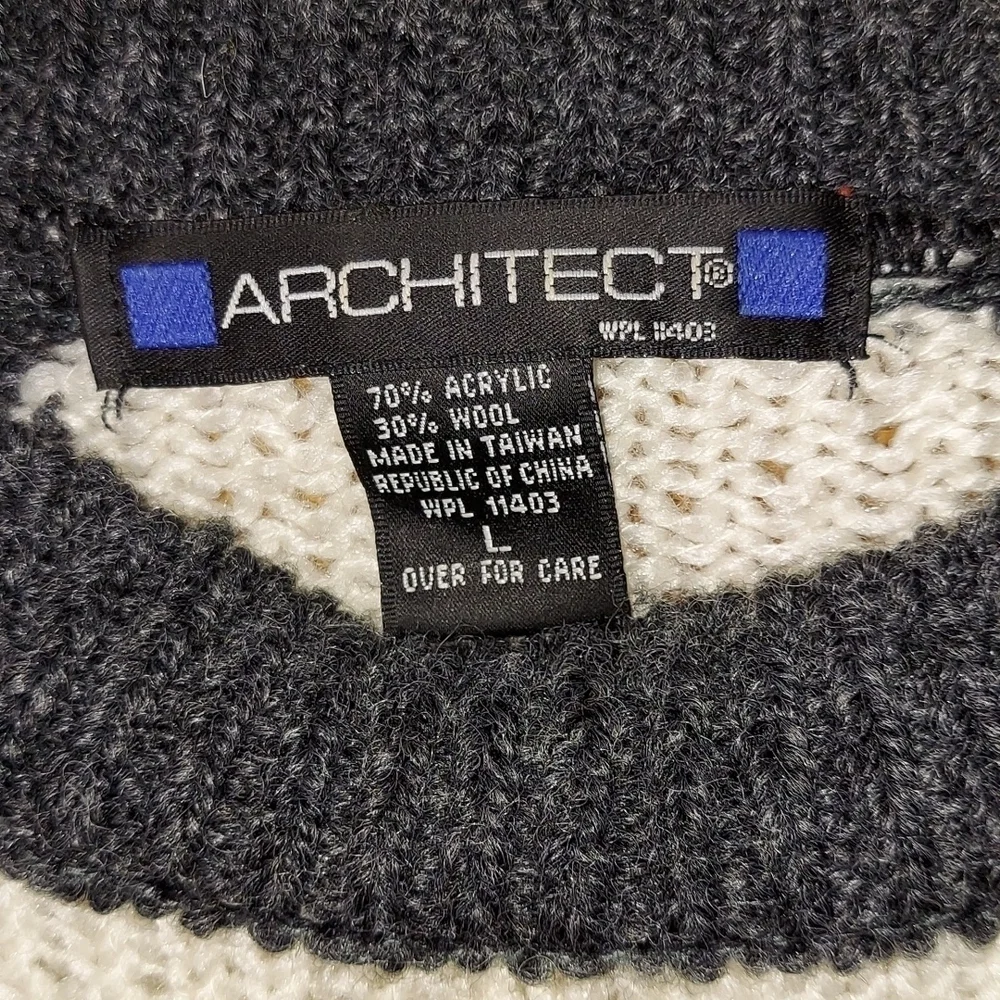 Architect vintage sweater Unique - Picture 3 of 5